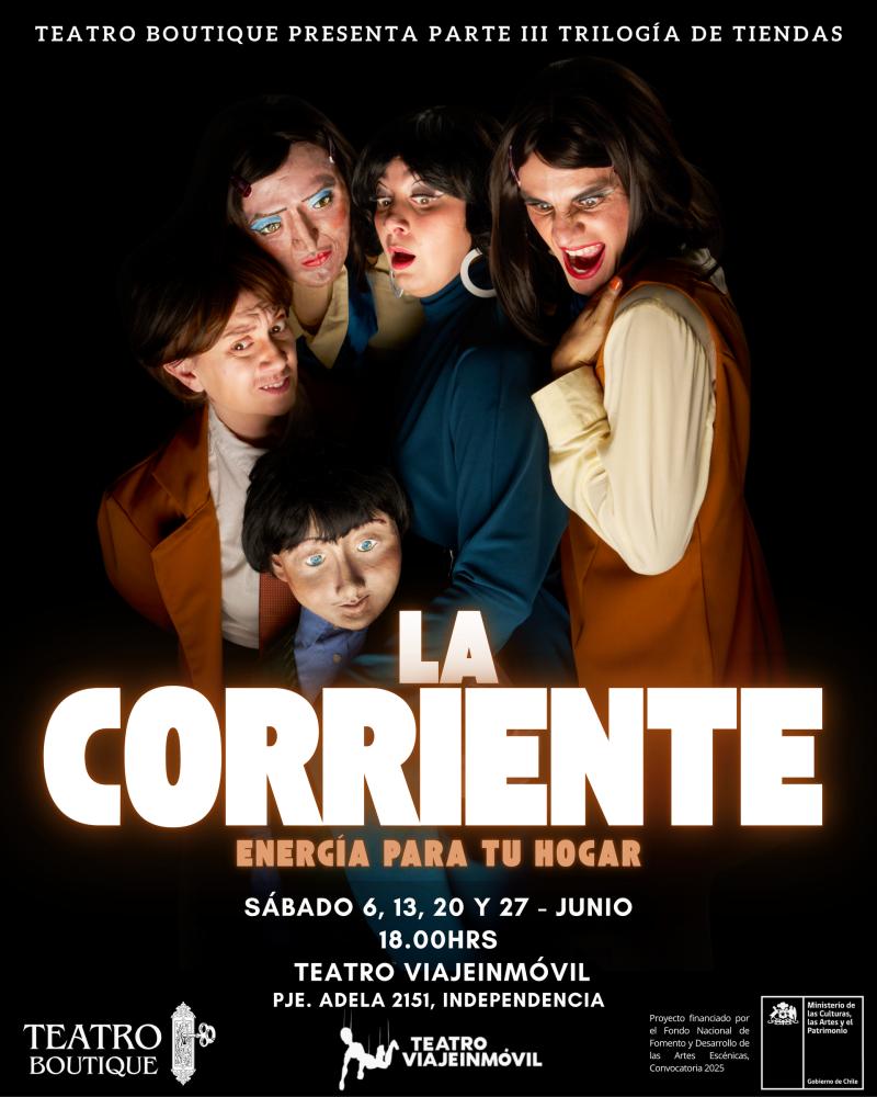 Teatro Boutique estrena “La Corriente”, el esperado cierre de su Trilogía de Tiendas.