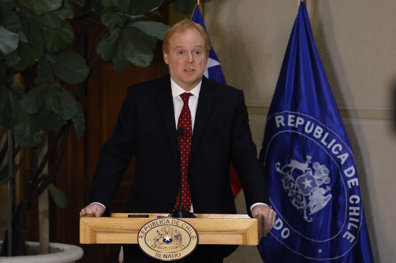 José Manuel Rojo Edwards en el Congreso. Agencia UNO.