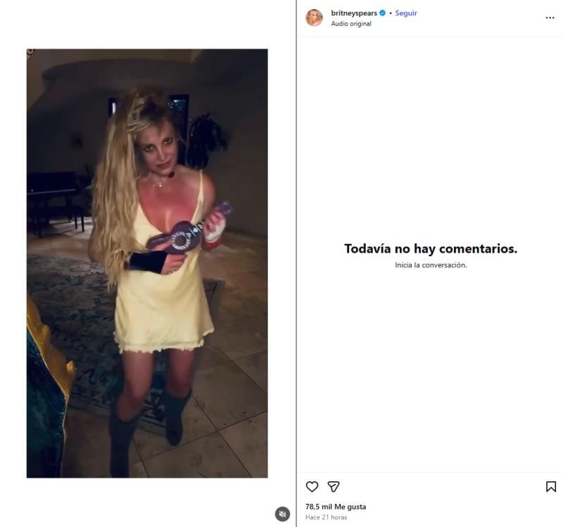 Britney Spears revela que le gustaría tener otro hijo | Instagram