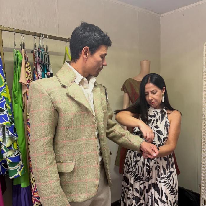 Chapu Puelles en prueba de vestuario para Gala de Viña 2026 | Instagram