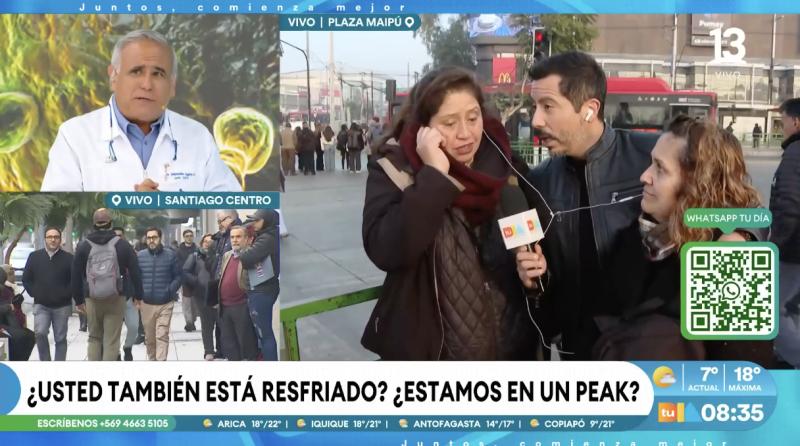 El doctor Ugarte explica si puedes vacunarte si estás resfriado.