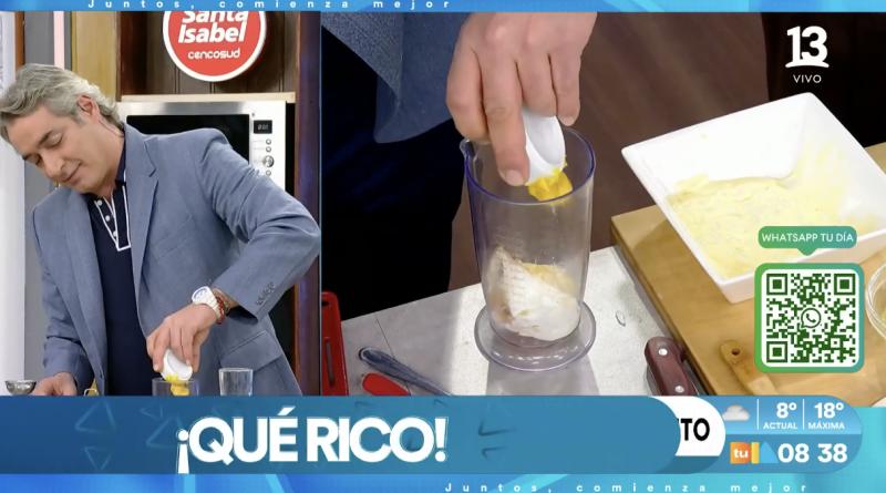 Repe se luce con preparación de mayonesa viral.