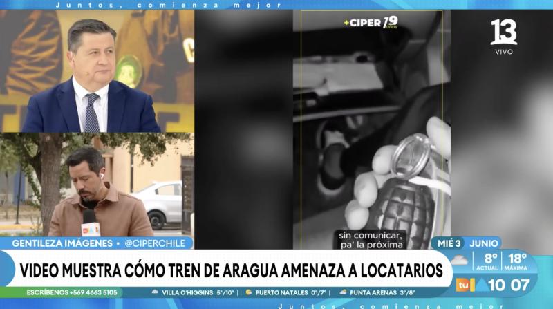 Así operaba el Tren de Aragua para amenazar a locatarios.