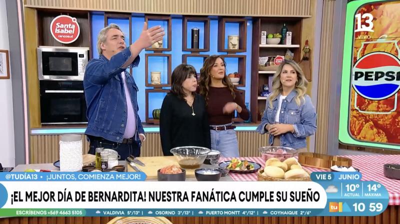 Bernardita conoce a José Luis Repenning.