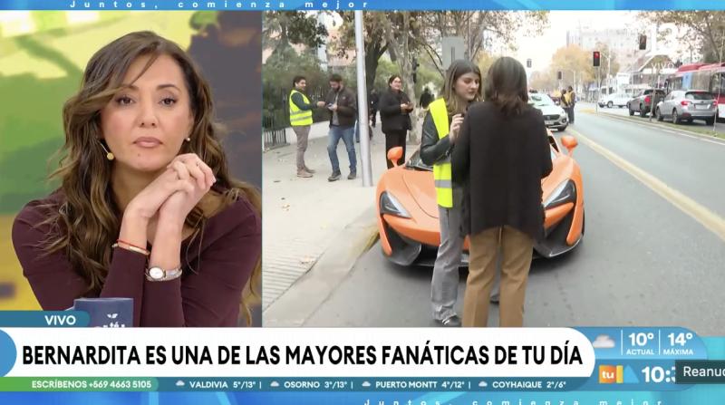 Admiradora de José Luis Repenning llega a despacho de Tu Día.