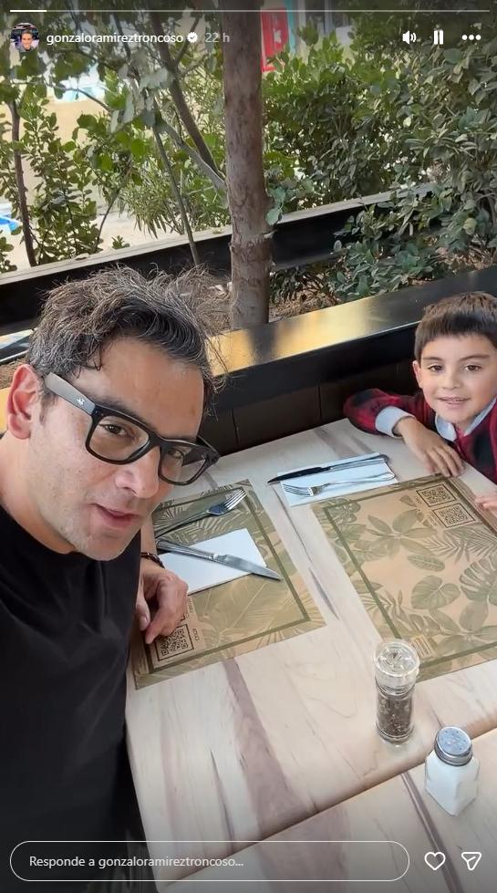 Hijo de Gonzalo Ramírez sorprende con parecido | Instagram