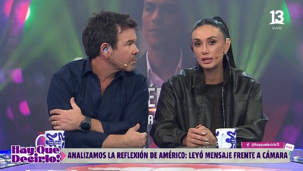 Pamela Díaz se refiere al video de Américo.