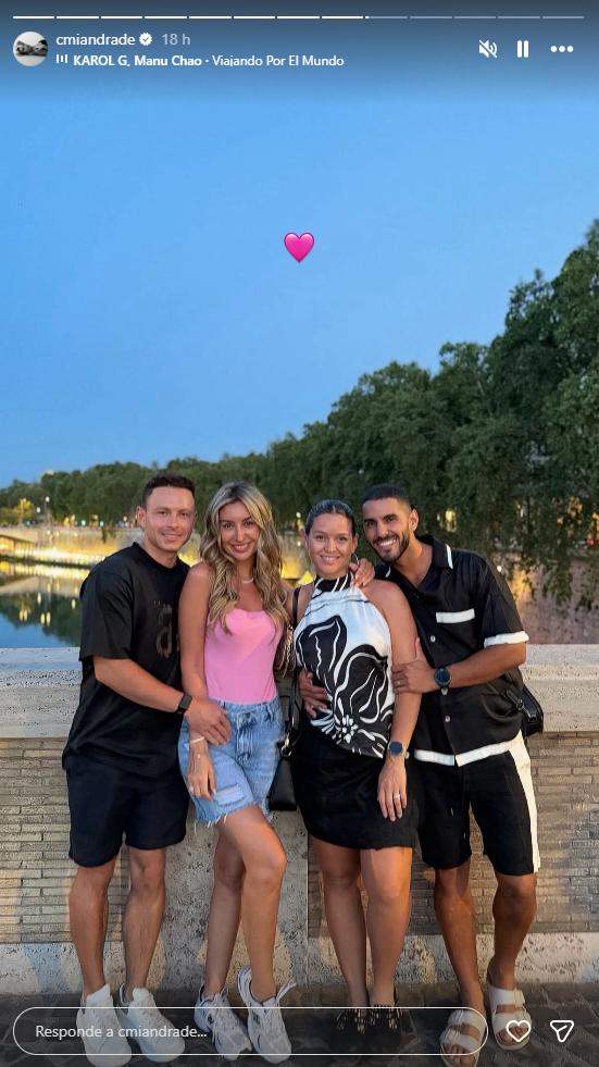 Camila Andrade y Jorge Yunge | Instagram