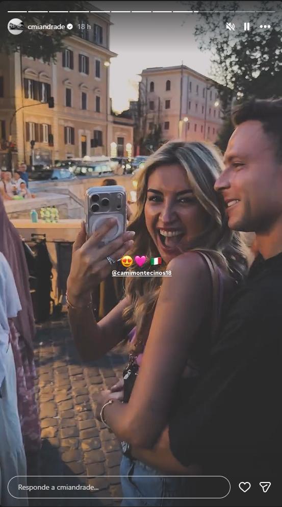 Camila Andrade y Jorge Yunge | Instagram