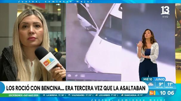 Mujer que roció bencina a ladrones está demandada por aseguradora.