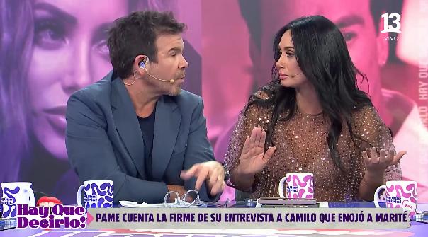 Pamela Díaz detalla conflicto con Marité Matus.