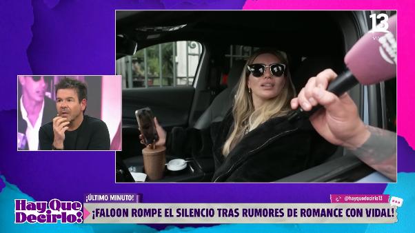 Faloon Larraguibel se refiere a supuesto romance con Arturo Vidal.