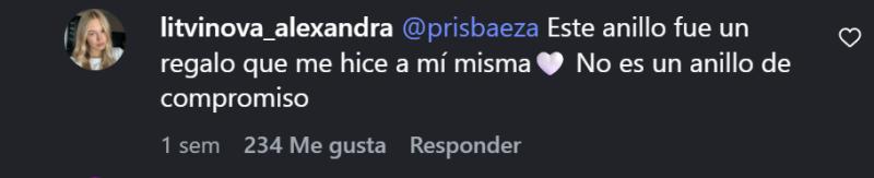 La respuesta de Alexandra Litvinova, la pareja de Alexis Sánchez