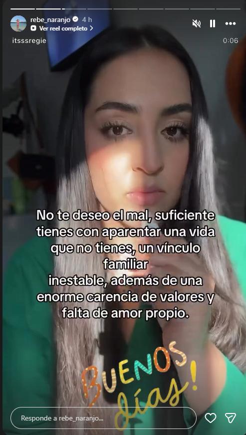 Publicación de Rebeca Naranjo | Instagram
