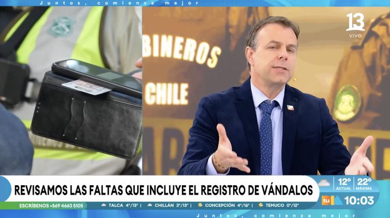 Registro de Vándalos e incivilidades.
