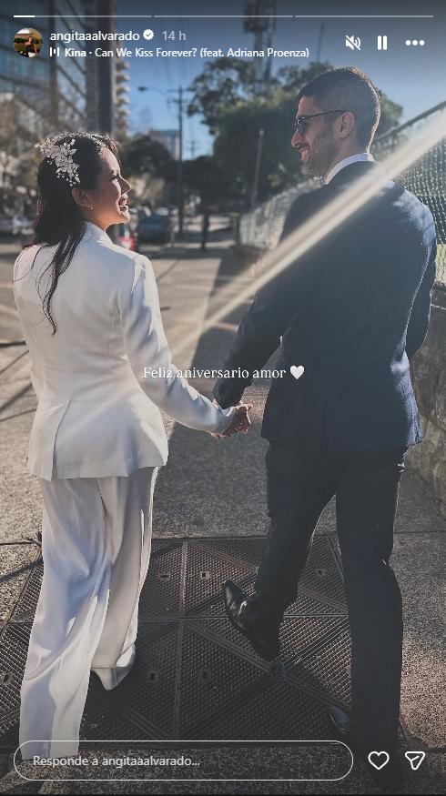 Angie Alvarado celebra aniversario de matrimonio | Instagram