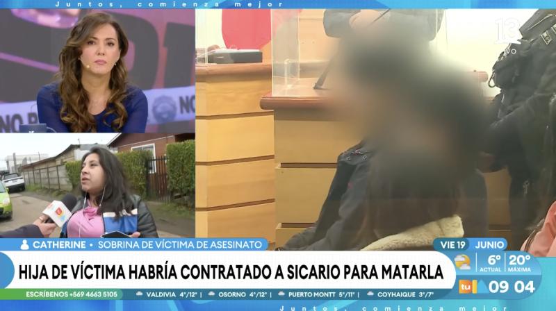 Sobrina de mujer asesinada en Loncoche conversó en Tu Día.