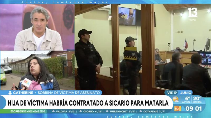 Sobrina de mujer asesinada en Loncoche conversó en Tu Día.
