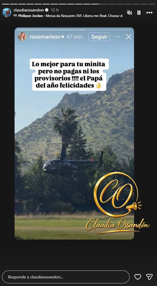 Rosemarie Dietz emite duro descargo contra el padre de su hija | Instagram