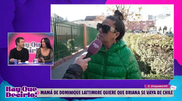 Madre de Dominique Lattimore tomará acciones legales contra Oriana Marzoli.