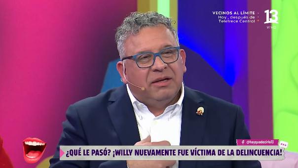 El nuevo robo que sufrió Willy Sabor.