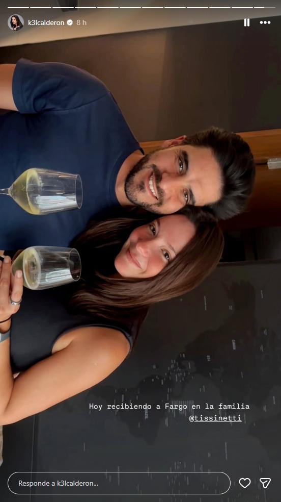 Kel Calderón y Renzo | Instagram