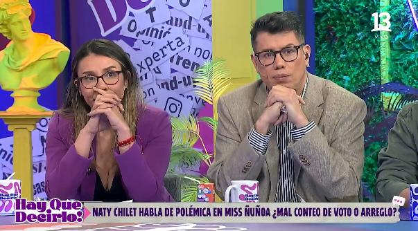Nataly Chilet se refiere a las polémicas del Miss Ñuñoa.
