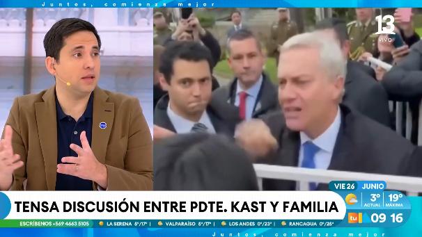 Presidente José Antonio Kast vivió tenso momento en Villarrica.