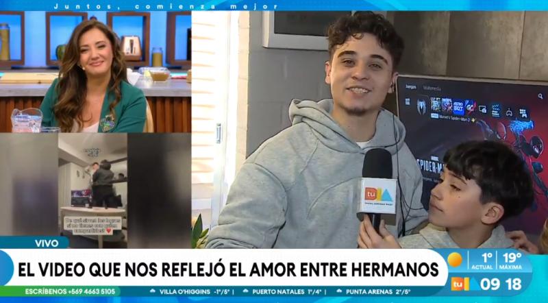 Hermanos Danilo y Amaro en "Tu Día"