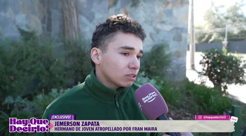 Hermano de joven atropellado por Fran Maira