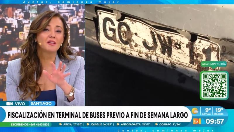 La técnica que usó conductor para tapar patente