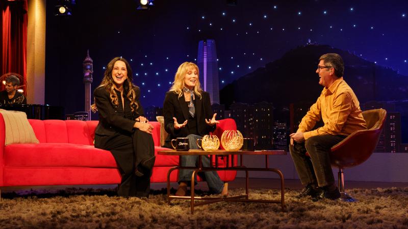 Andrea Hernández y Soledad Bacarreza en Only Comparini. Créditos: 13C