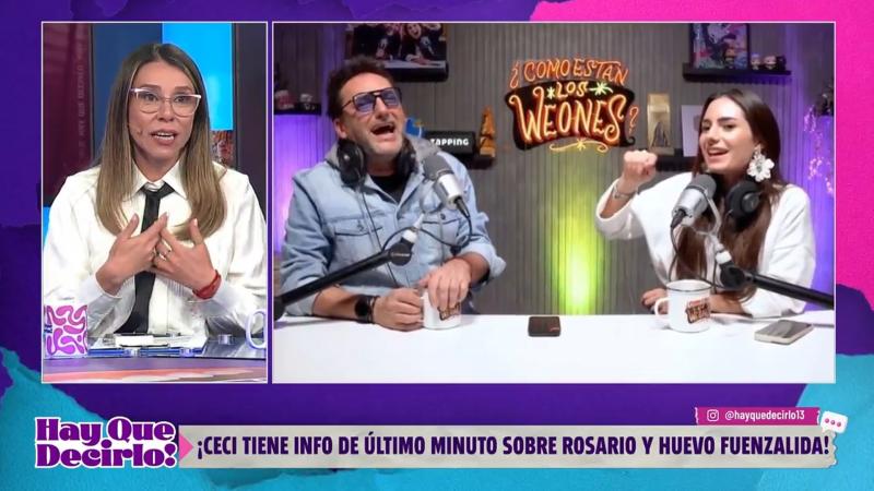 El conflicto de Daniel Fuenzalida y Rosario Bravo en "¡Hay que decirlo!"