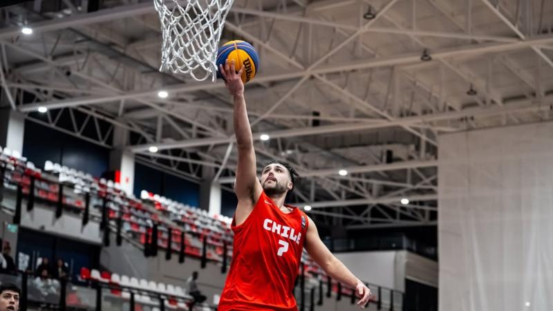Chile en la FIBA 3x3 Youth Nations League 2026 - Créditos de la foto: Instagram Federación de Básquet de Chile