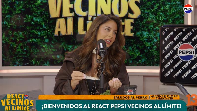 Florencia Calderón en el react de Vecinos al límite