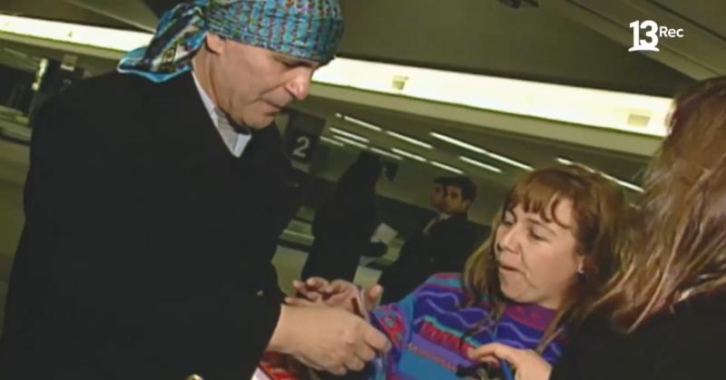 Leonardo Favio visitó el programa Venga Conmigo en 1996