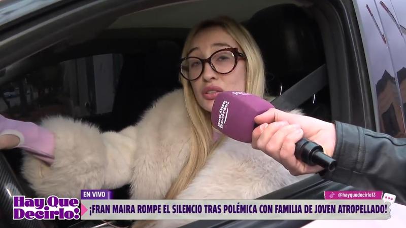 Fran Maira en "¡Hay que decirlo!"