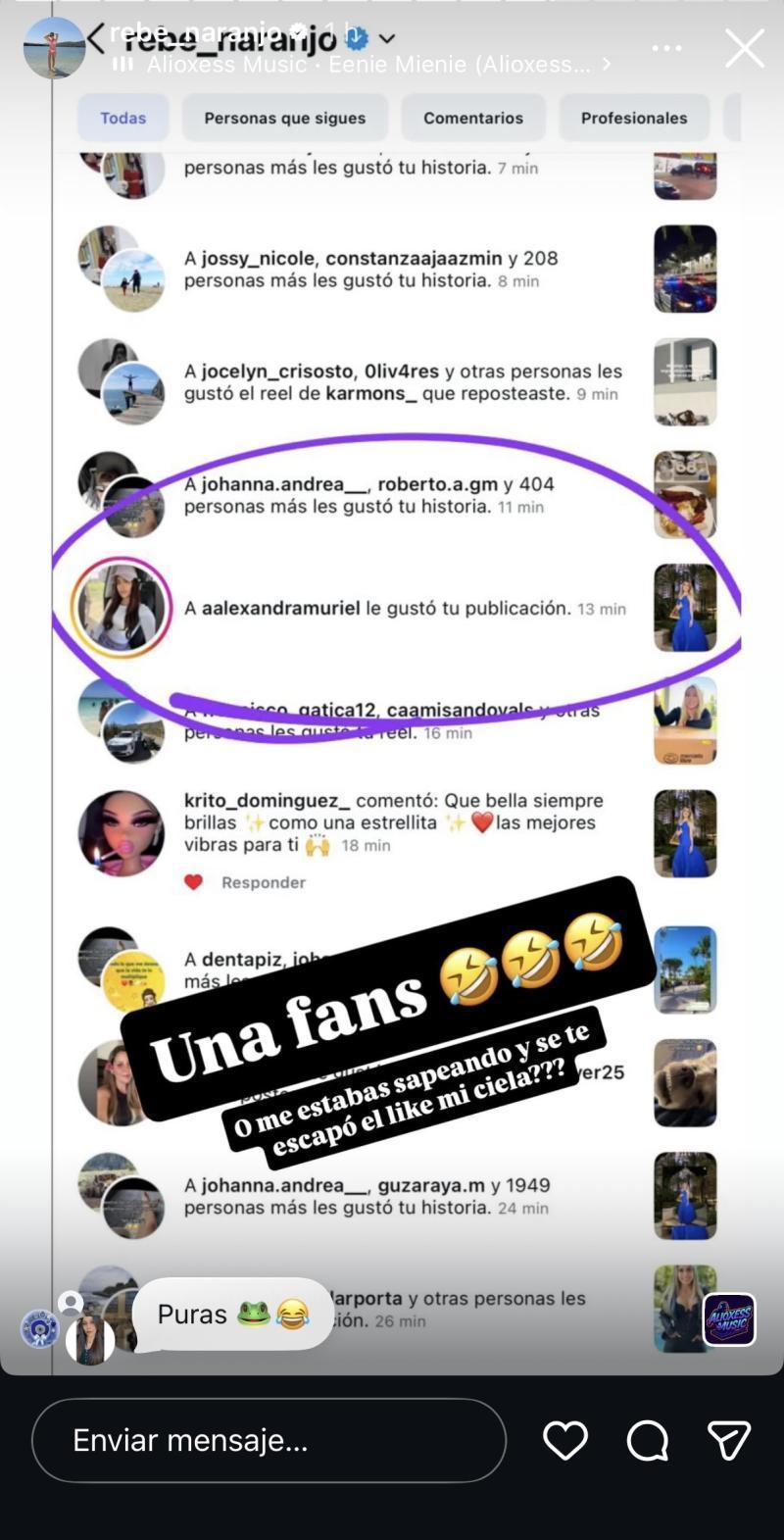 Rebeca Naranjo - Instagram