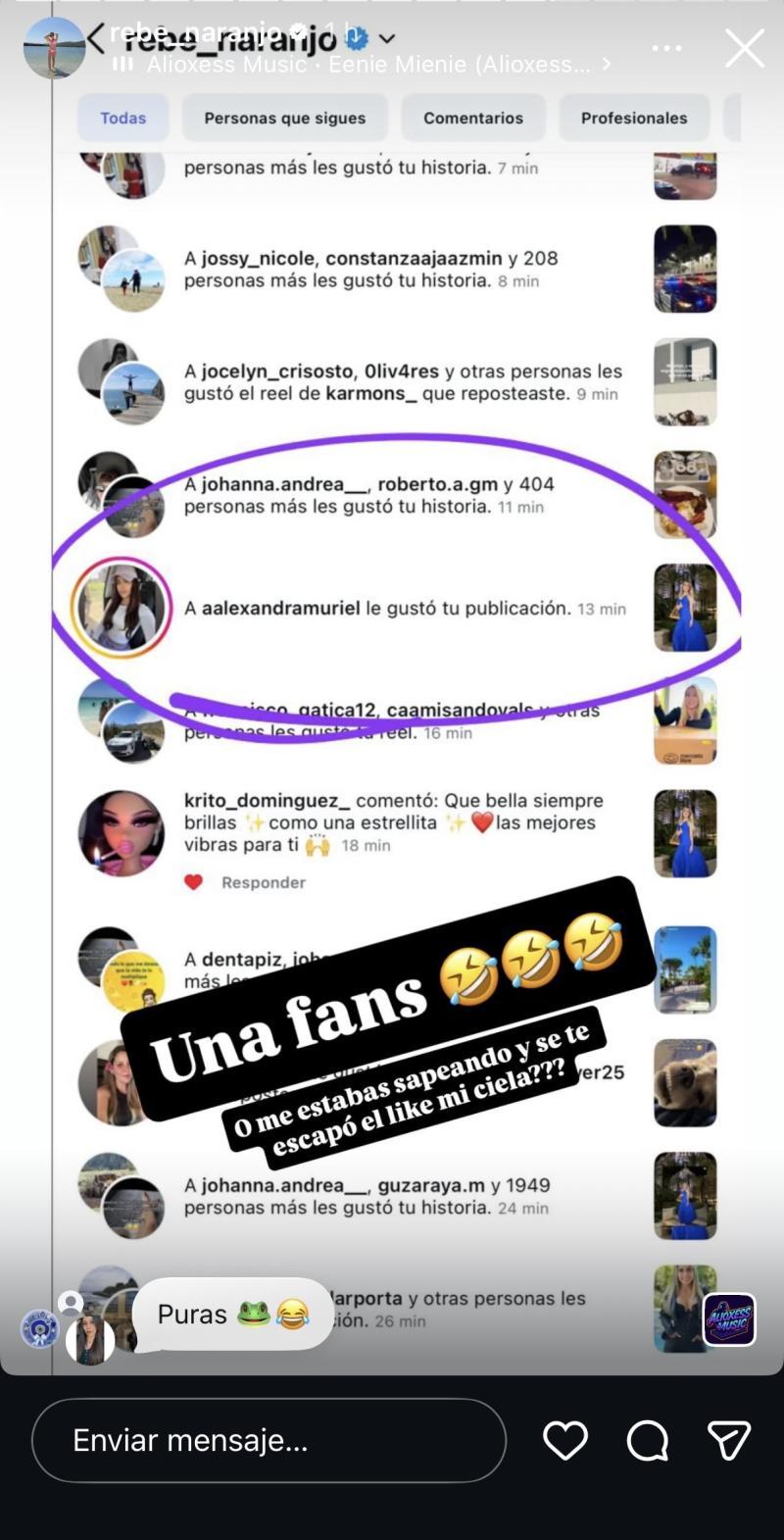 Rebeca Naranjo - Instagram