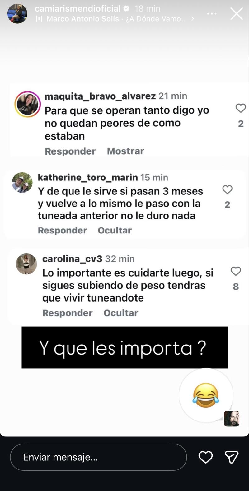 Camila Arismendi - Instagram