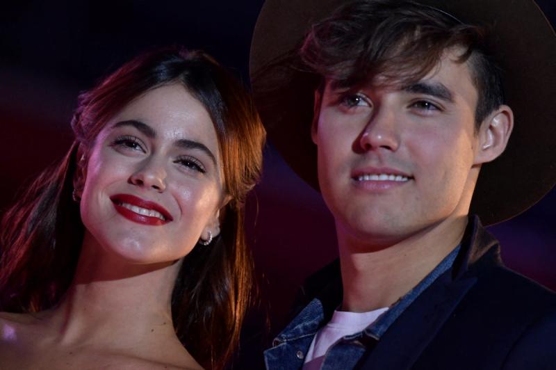 Jorge Blanco y Tini Stoessel cuando protagonizaron Violetta | AFP