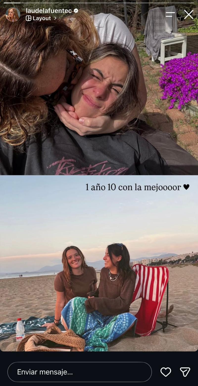 Laura de la Fuente celebra un nuevo aniversario junto a Paulina Rojas | Instagram