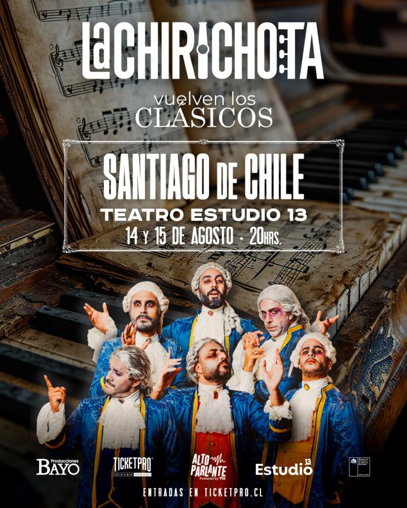 La Chirichota estará en Estudio 13