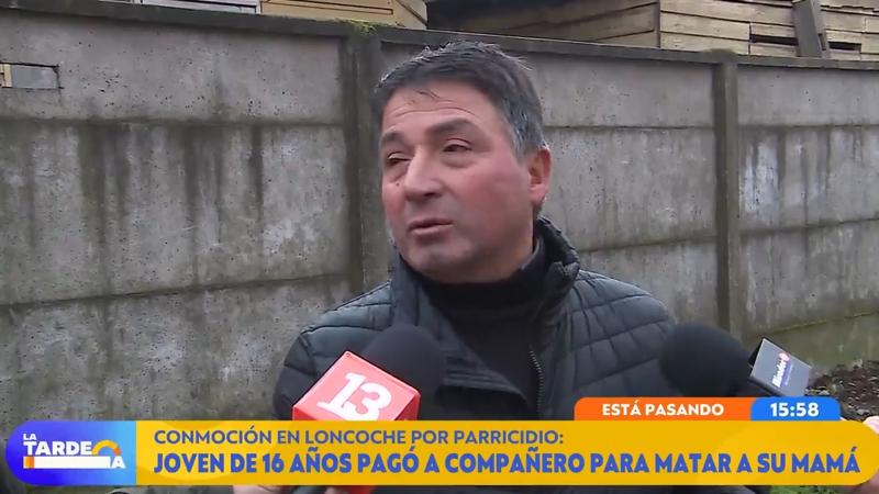 Padre de la adolescente que mandó a matar a su mamá en Loncoche