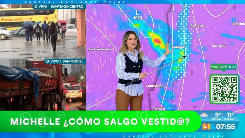 Michelle Adam en "Tu Día"