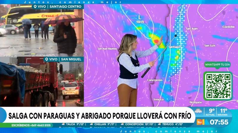 Michelle Adam en "Tu Día"