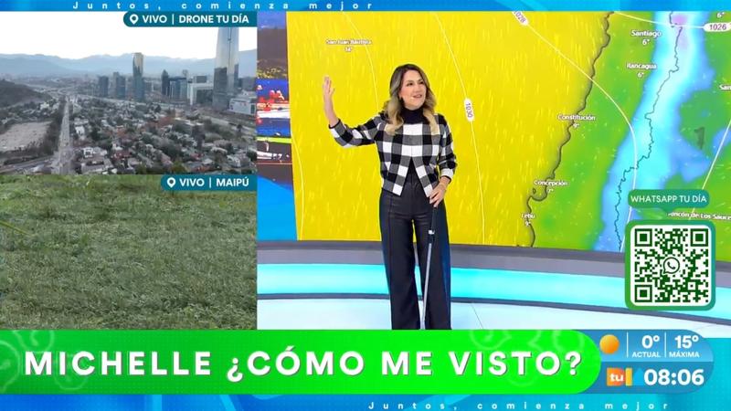 Michelle Adam en "Tu Día"