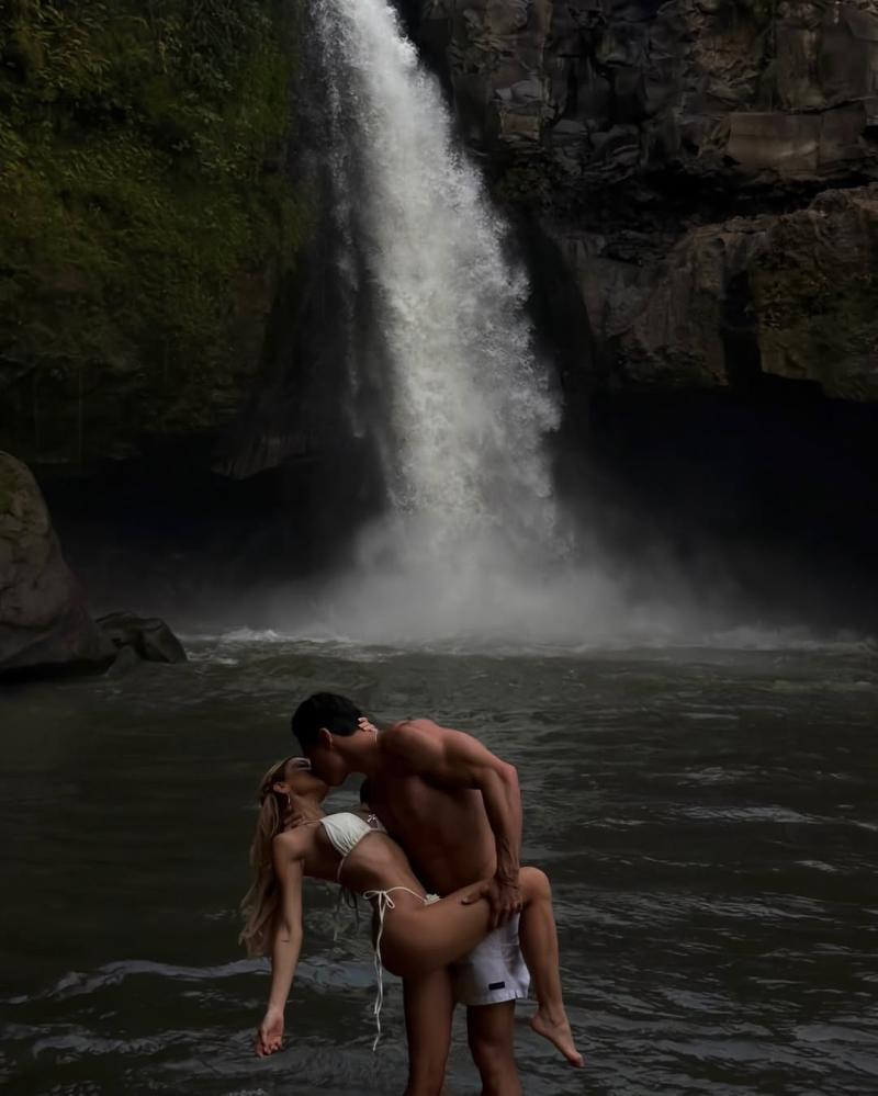 Oriana y Facundo durante sus vacaciones por Bali, Indonesia, en enero 2026 | Instagram