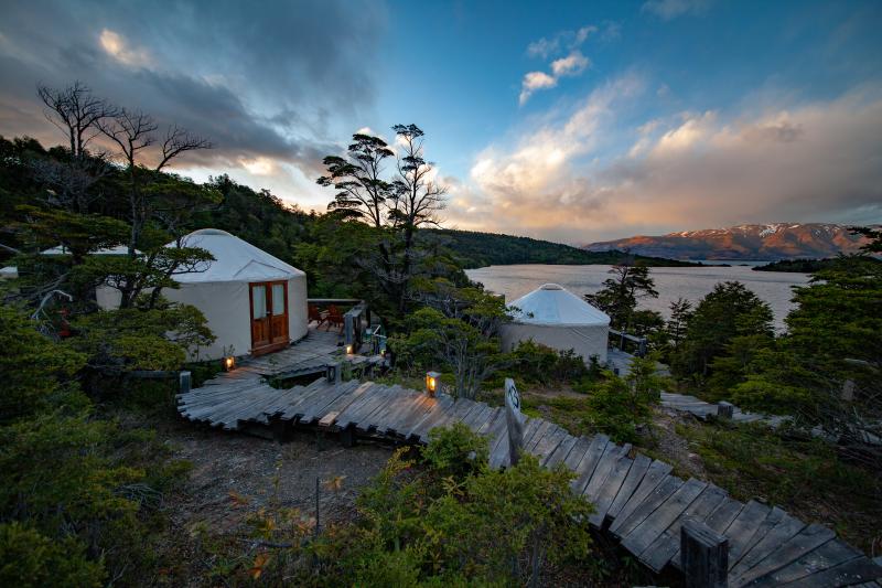 Alrededores del Hotel Patagonia Camp.