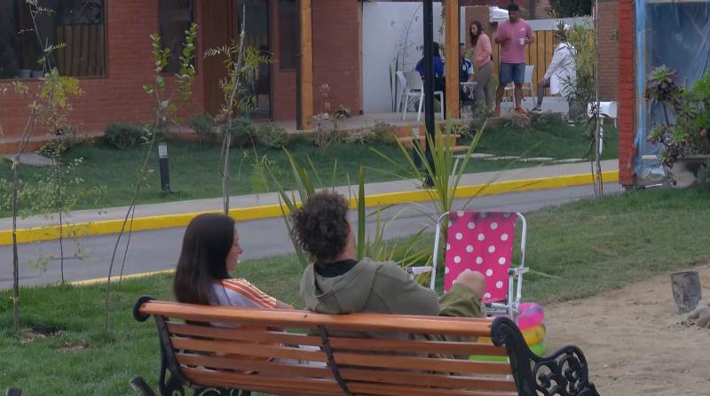 Paula Pavic y Joche Bibbó en Vecinos al límite